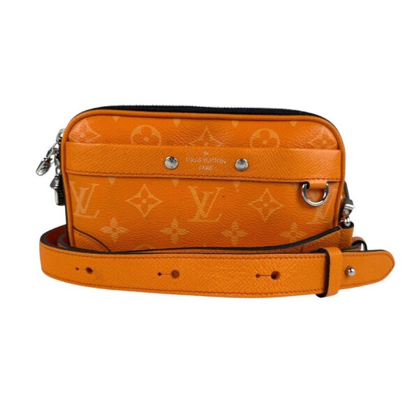 LOUIS VUITTON Nano Alpha Shoulder Bag Orange - Picture 1 of 14